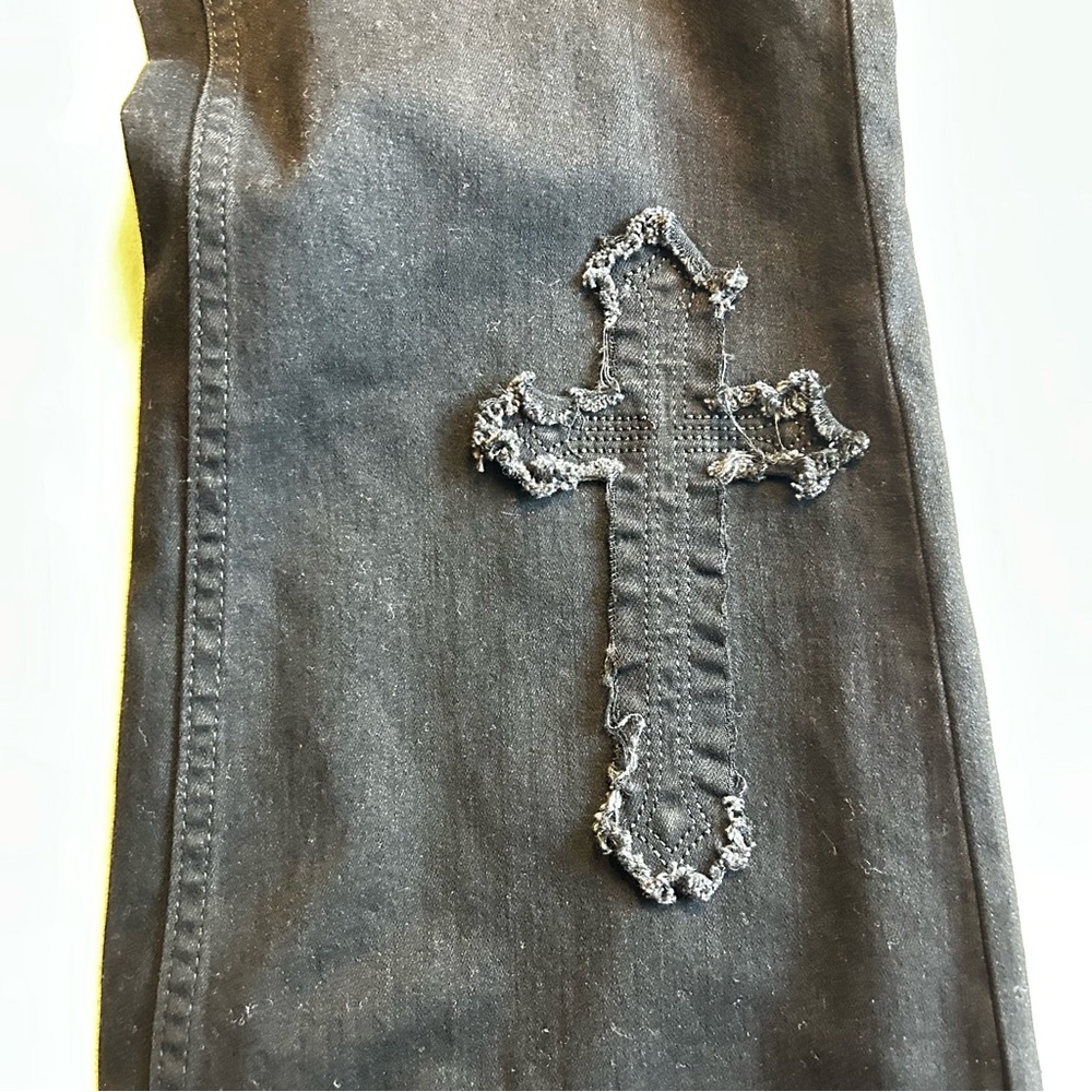 Hot Topic Black Buttoned Pants - Picture 8 of 10